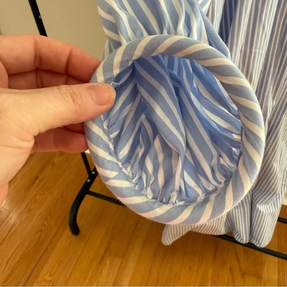Beautiful Tibi Awning stripe dress size 4 *RUNS LARGE* - Picture 7 of 10
